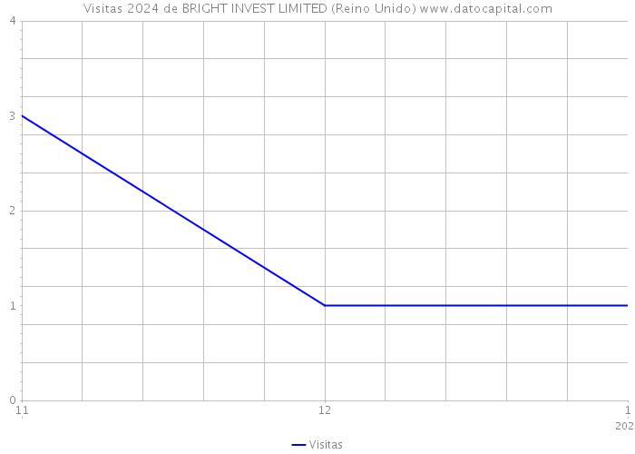 Visitas 2024 de BRIGHT INVEST LIMITED (Reino Unido) 