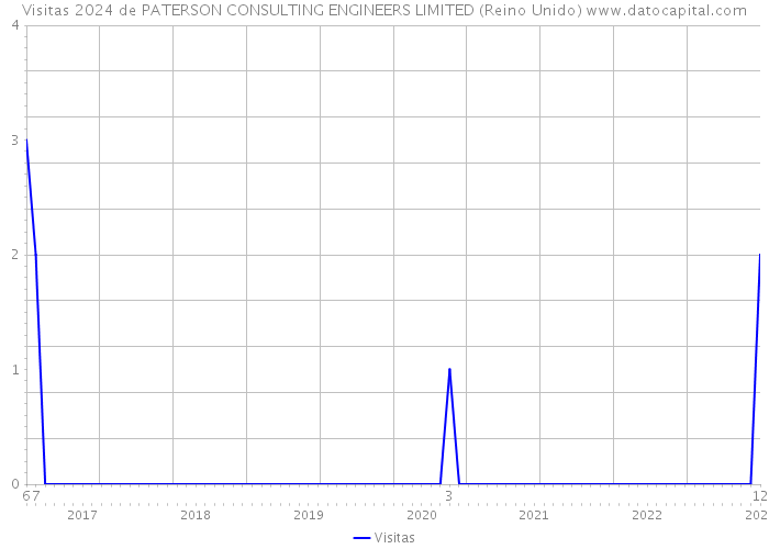 Visitas 2024 de PATERSON CONSULTING ENGINEERS LIMITED (Reino Unido) 