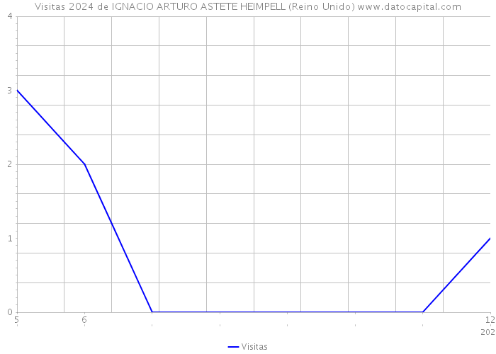 Visitas 2024 de IGNACIO ARTURO ASTETE HEIMPELL (Reino Unido) 