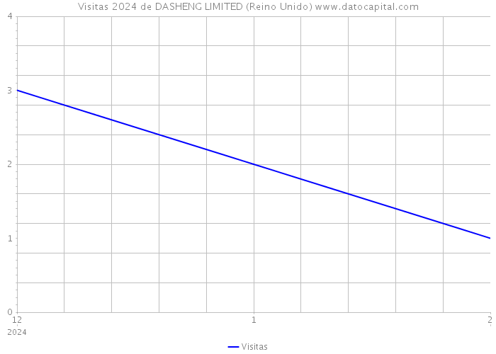 Visitas 2024 de DASHENG LIMITED (Reino Unido) 