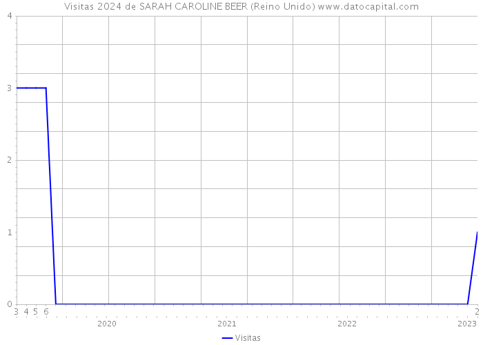 Visitas 2024 de SARAH CAROLINE BEER (Reino Unido) 