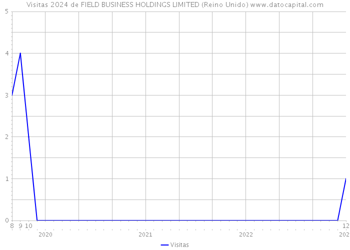 Visitas 2024 de FIELD BUSINESS HOLDINGS LIMITED (Reino Unido) 