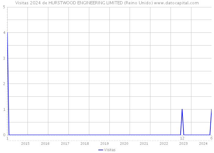 Visitas 2024 de HURSTWOOD ENGINEERING LIMITED (Reino Unido) 