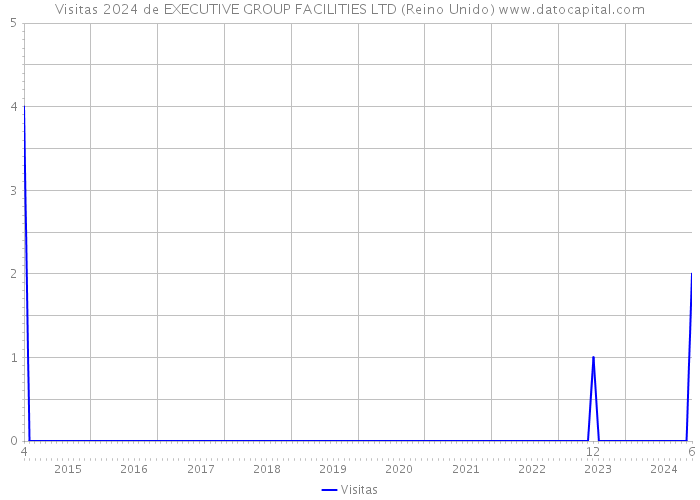 Visitas 2024 de EXECUTIVE GROUP FACILITIES LTD (Reino Unido) 