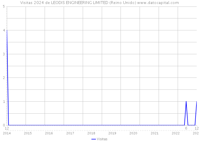 Visitas 2024 de LEODIS ENGINEERING LIMITED (Reino Unido) 