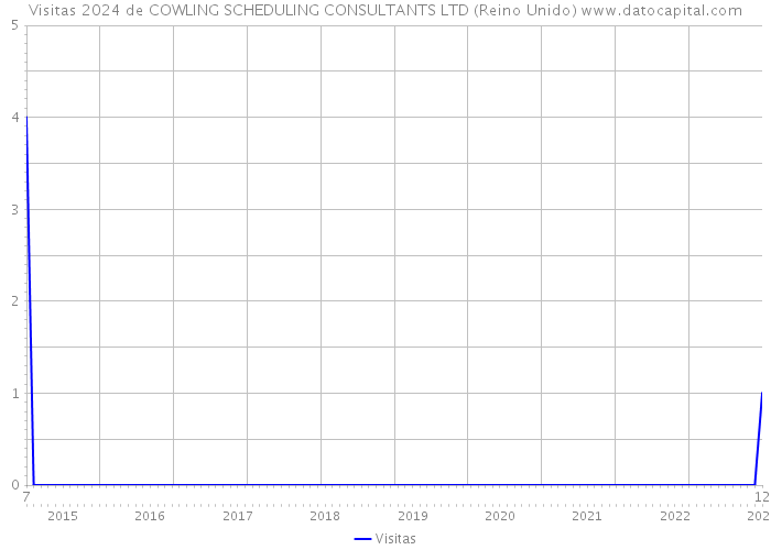 Visitas 2024 de COWLING SCHEDULING CONSULTANTS LTD (Reino Unido) 