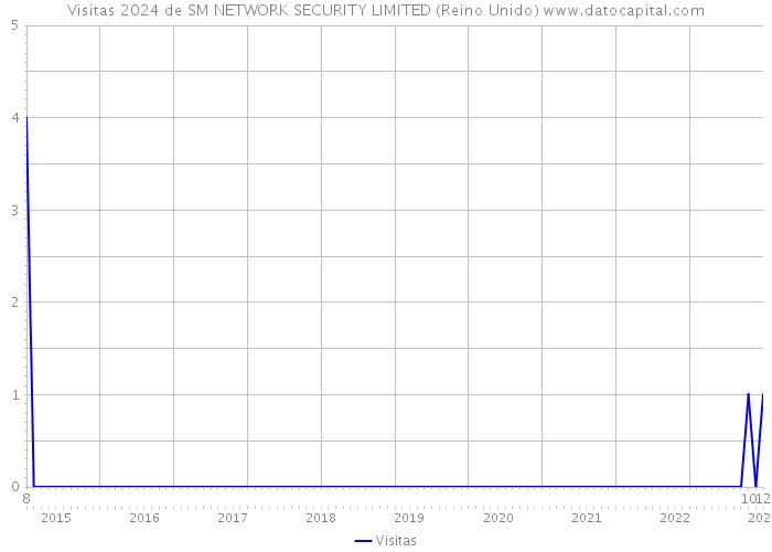 Visitas 2024 de SM NETWORK SECURITY LIMITED (Reino Unido) 