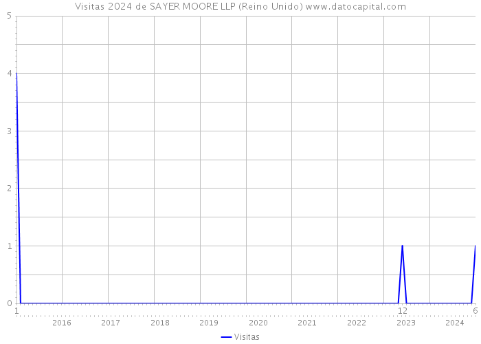 Visitas 2024 de SAYER MOORE LLP (Reino Unido) 