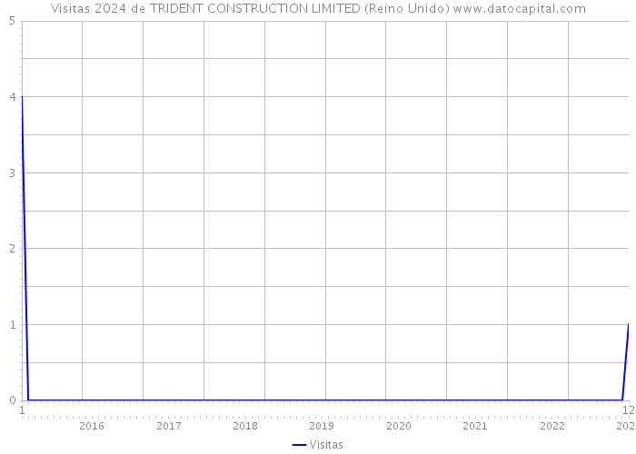 Visitas 2024 de TRIDENT CONSTRUCTION LIMITED (Reino Unido) 