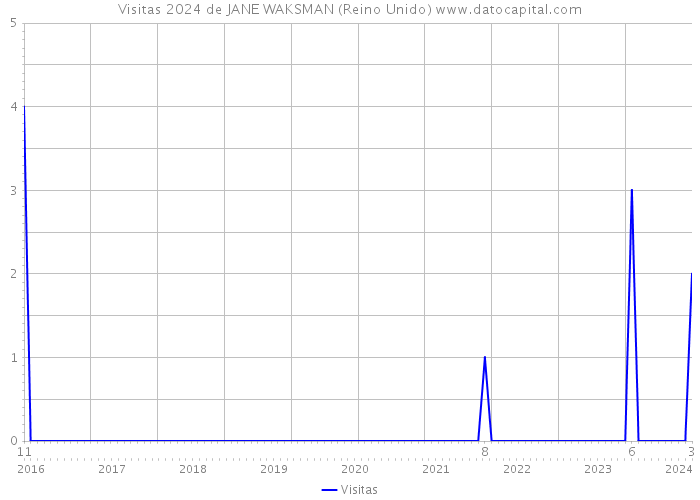 Visitas 2024 de JANE WAKSMAN (Reino Unido) 