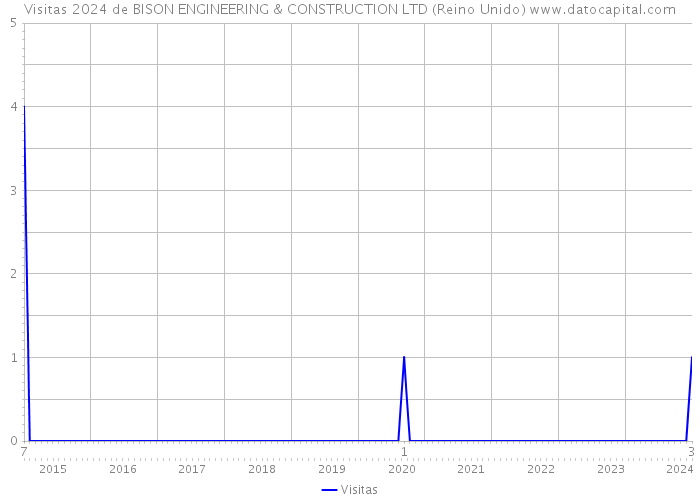 Visitas 2024 de BISON ENGINEERING & CONSTRUCTION LTD (Reino Unido) 