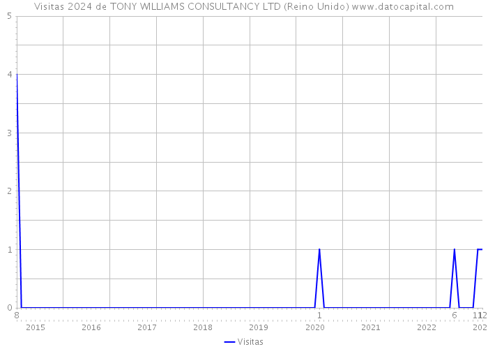 Visitas 2024 de TONY WILLIAMS CONSULTANCY LTD (Reino Unido) 