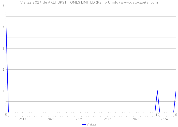 Visitas 2024 de AKEHURST HOMES LIMITED (Reino Unido) 