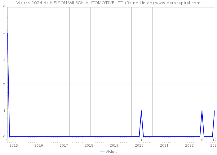 Visitas 2024 de NELSON WILSON AUTOMOTIVE LTD (Reino Unido) 