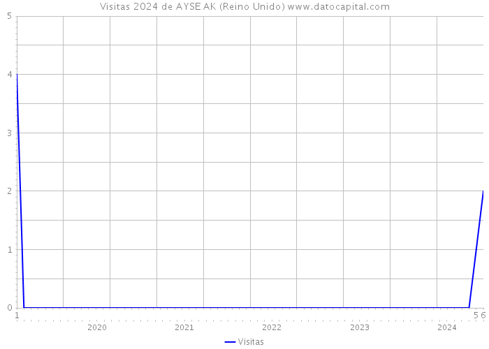 Visitas 2024 de AYSE AK (Reino Unido) 