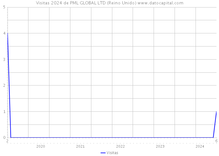 Visitas 2024 de PML GLOBAL LTD (Reino Unido) 