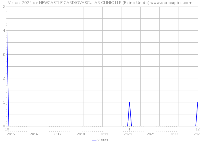 Visitas 2024 de NEWCASTLE CARDIOVASCULAR CLINIC LLP (Reino Unido) 