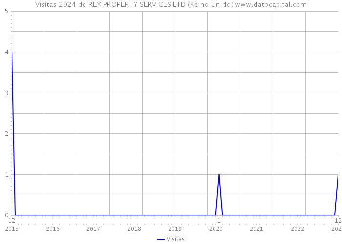 Visitas 2024 de REX PROPERTY SERVICES LTD (Reino Unido) 