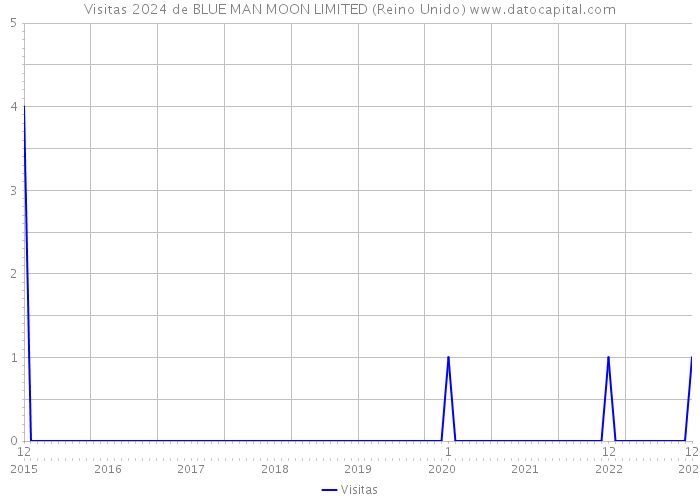 Visitas 2024 de BLUE MAN MOON LIMITED (Reino Unido) 