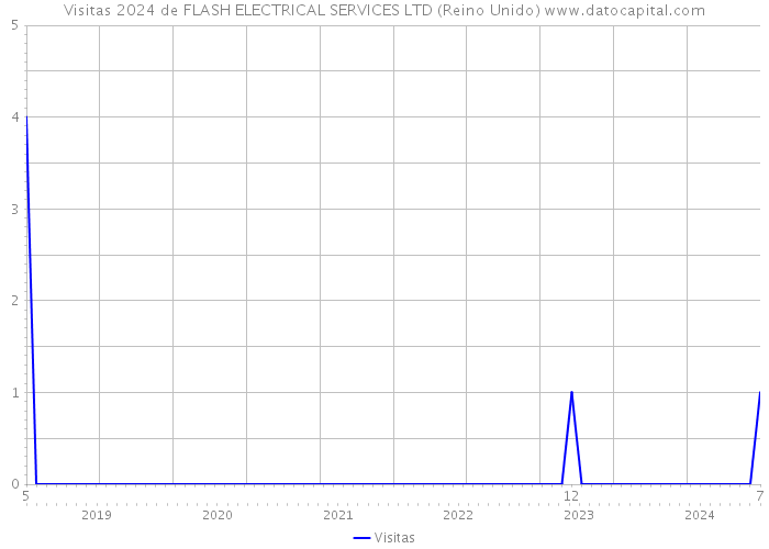 Visitas 2024 de FLASH ELECTRICAL SERVICES LTD (Reino Unido) 