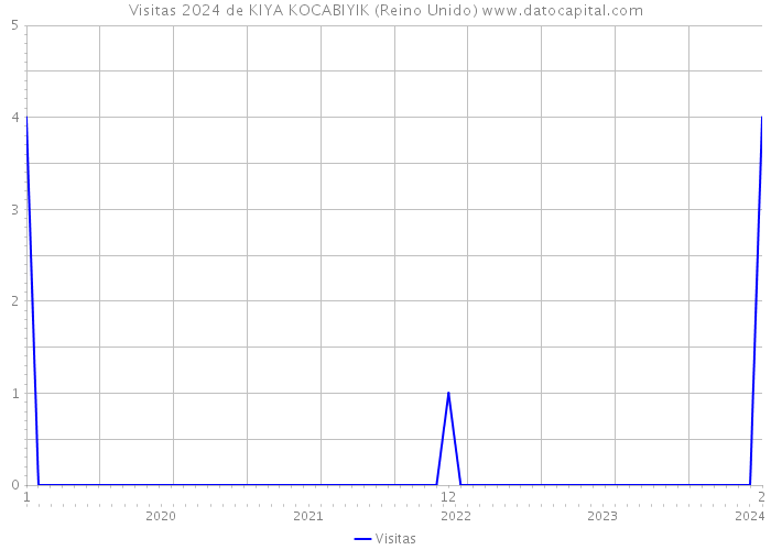 Visitas 2024 de KIYA KOCABIYIK (Reino Unido) 