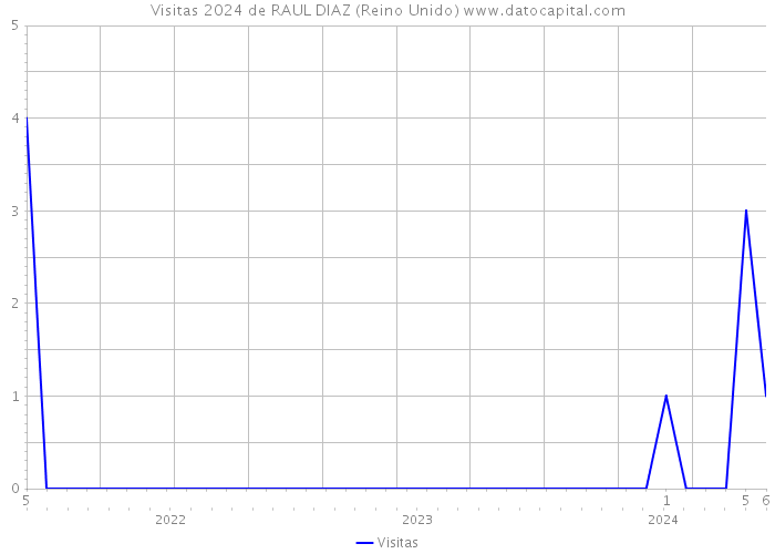 Visitas 2024 de RAUL DIAZ (Reino Unido) 