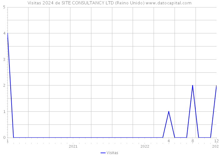 Visitas 2024 de SITE CONSULTANCY LTD (Reino Unido) 