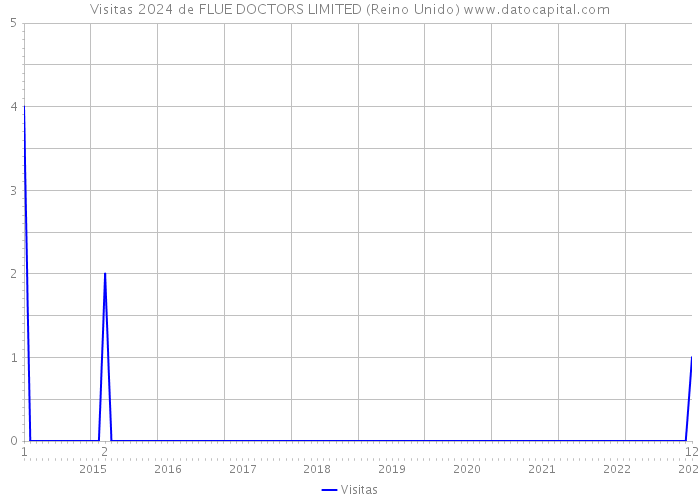 Visitas 2024 de FLUE DOCTORS LIMITED (Reino Unido) 