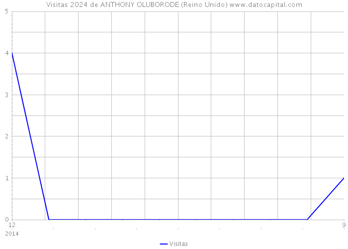 Visitas 2024 de ANTHONY OLUBORODE (Reino Unido) 