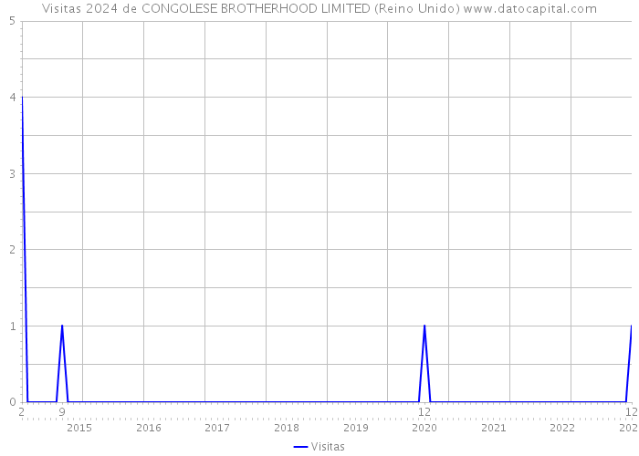 Visitas 2024 de CONGOLESE BROTHERHOOD LIMITED (Reino Unido) 