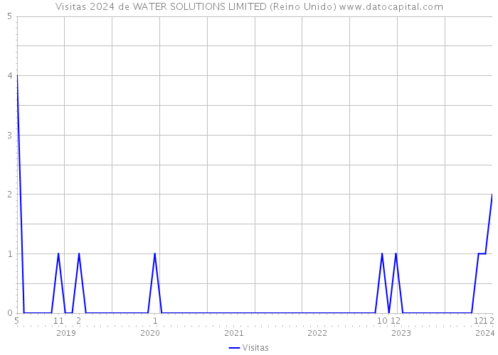 Visitas 2024 de WATER SOLUTIONS LIMITED (Reino Unido) 