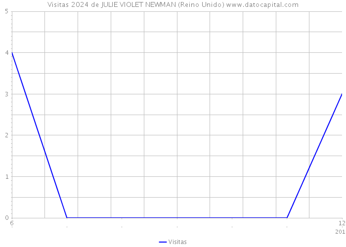 Visitas 2024 de JULIE VIOLET NEWMAN (Reino Unido) 