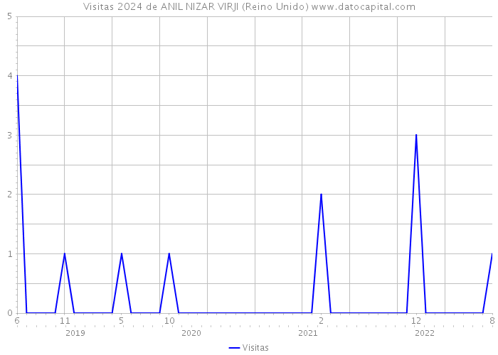 Visitas 2024 de ANIL NIZAR VIRJI (Reino Unido) 