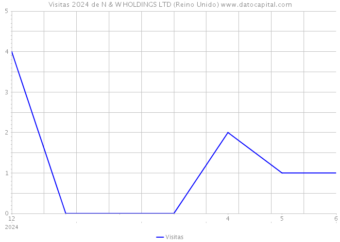 Visitas 2024 de N & W HOLDINGS LTD (Reino Unido) 