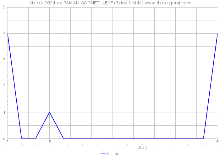 Visitas 2024 de PAMALI GOONETILLEKE (Reino Unido) 