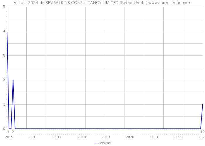 Visitas 2024 de BEV WILKINS CONSULTANCY LIMITED (Reino Unido) 