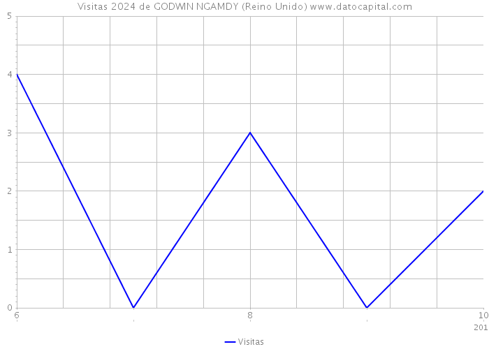 Visitas 2024 de GODWIN NGAMDY (Reino Unido) 