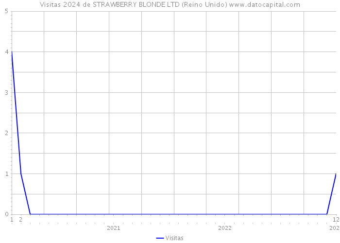 Visitas 2024 de STRAWBERRY BLONDE LTD (Reino Unido) 