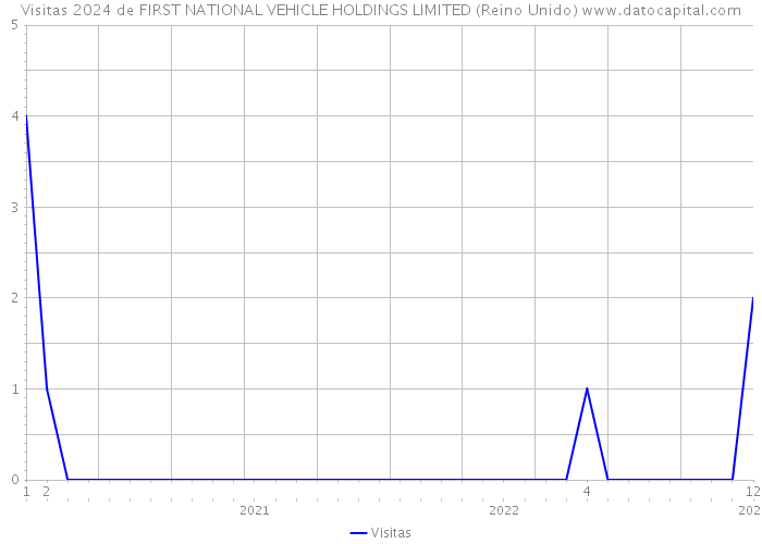 Visitas 2024 de FIRST NATIONAL VEHICLE HOLDINGS LIMITED (Reino Unido) 