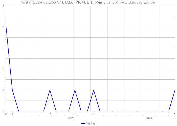 Visitas 2024 de ECO ONE ELECTRICAL LTD (Reino Unido) 