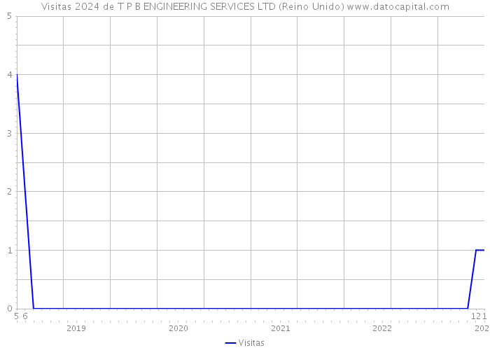 Visitas 2024 de T P B ENGINEERING SERVICES LTD (Reino Unido) 