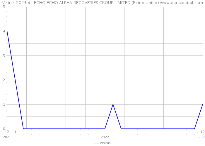 Visitas 2024 de ECHO ECHO ALPHA RECOVERIES GROUP LIMITED (Reino Unido) 