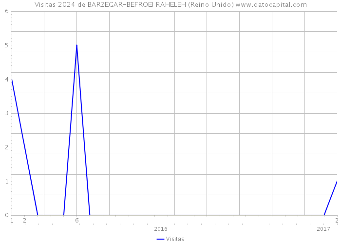 Visitas 2024 de BARZEGAR-BEFROEI RAHELEH (Reino Unido) 