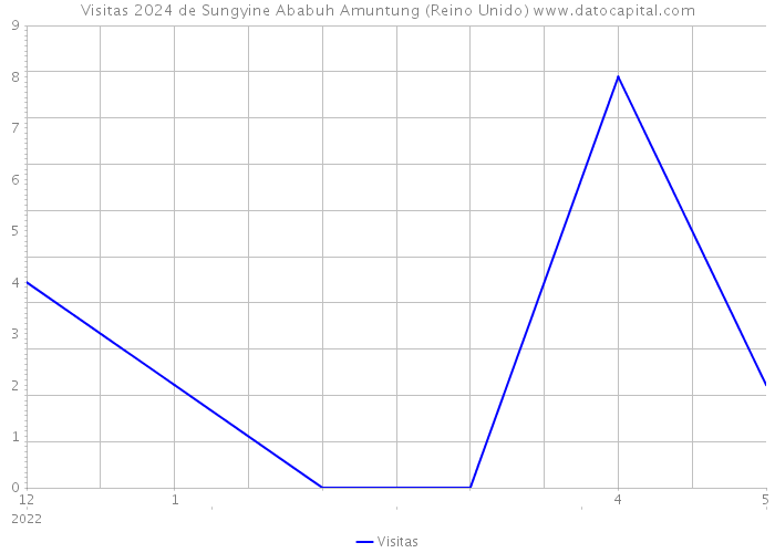 Visitas 2024 de Sungyine Ababuh Amuntung (Reino Unido) 