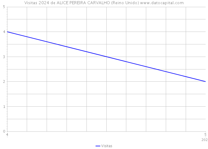 Visitas 2024 de ALICE PEREIRA CARVALHO (Reino Unido) 