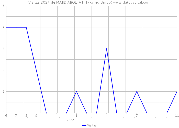 Visitas 2024 de MAJID ABOLFATHI (Reino Unido) 