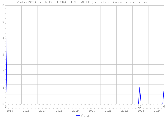 Visitas 2024 de P RUSSELL GRAB HIRE LIMITED (Reino Unido) 