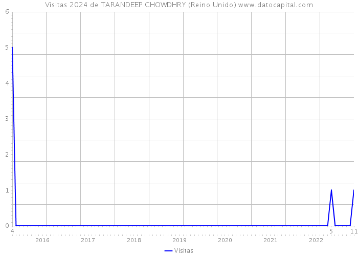 Visitas 2024 de TARANDEEP CHOWDHRY (Reino Unido) 