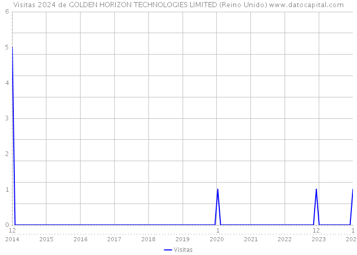 Visitas 2024 de GOLDEN HORIZON TECHNOLOGIES LIMITED (Reino Unido) 