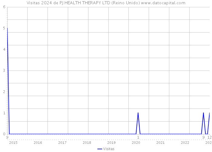 Visitas 2024 de PJ HEALTH THERAPY LTD (Reino Unido) 